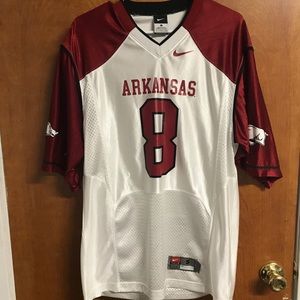 Men’s Nikes Arkansas Razorback Jersey Number 8
